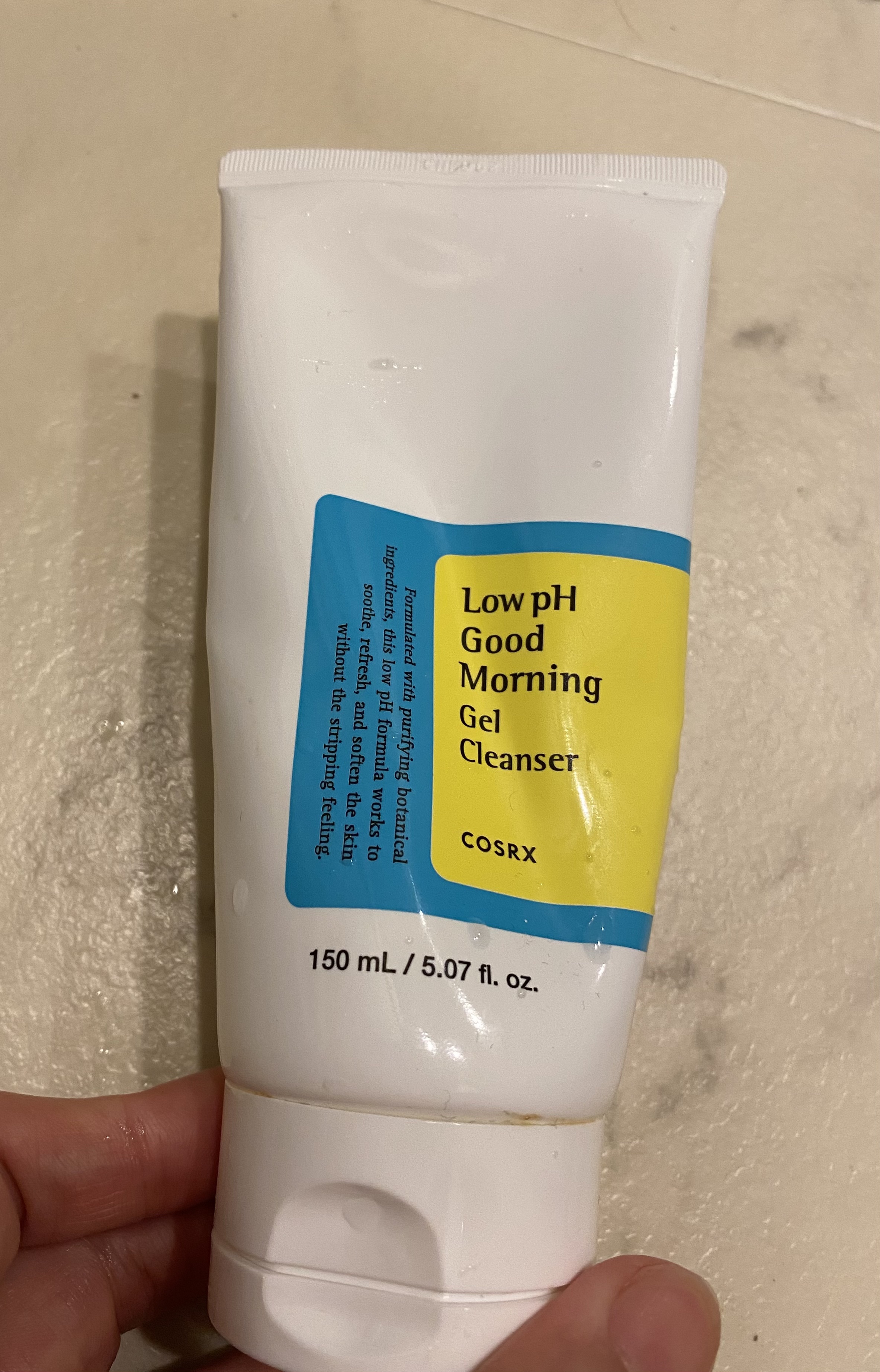 弱酸性グッドモーニングジェルクレンザー/COSRX/その他洗顔料を使ったクチコミ（1枚目）