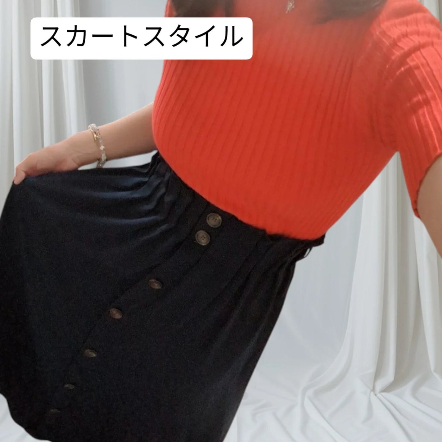 真紅 on LIPS 「B-talk様のリブニットをお試しさせて頂きました。こちらはハ..」(5枚目)