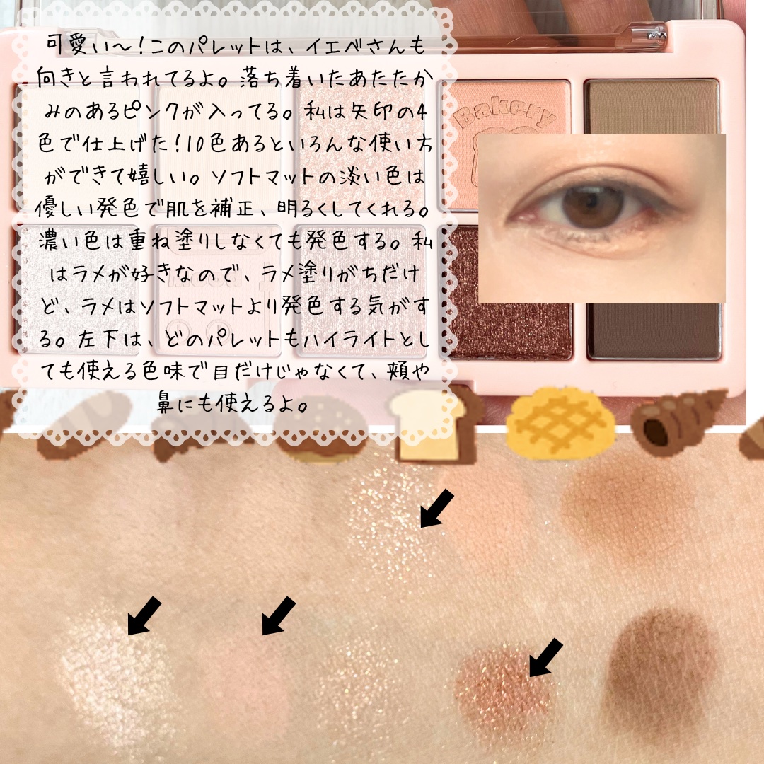 ムードアイズシャドウパレット/INGA/アイシャドウパレットを使ったクチコミ（3枚目）