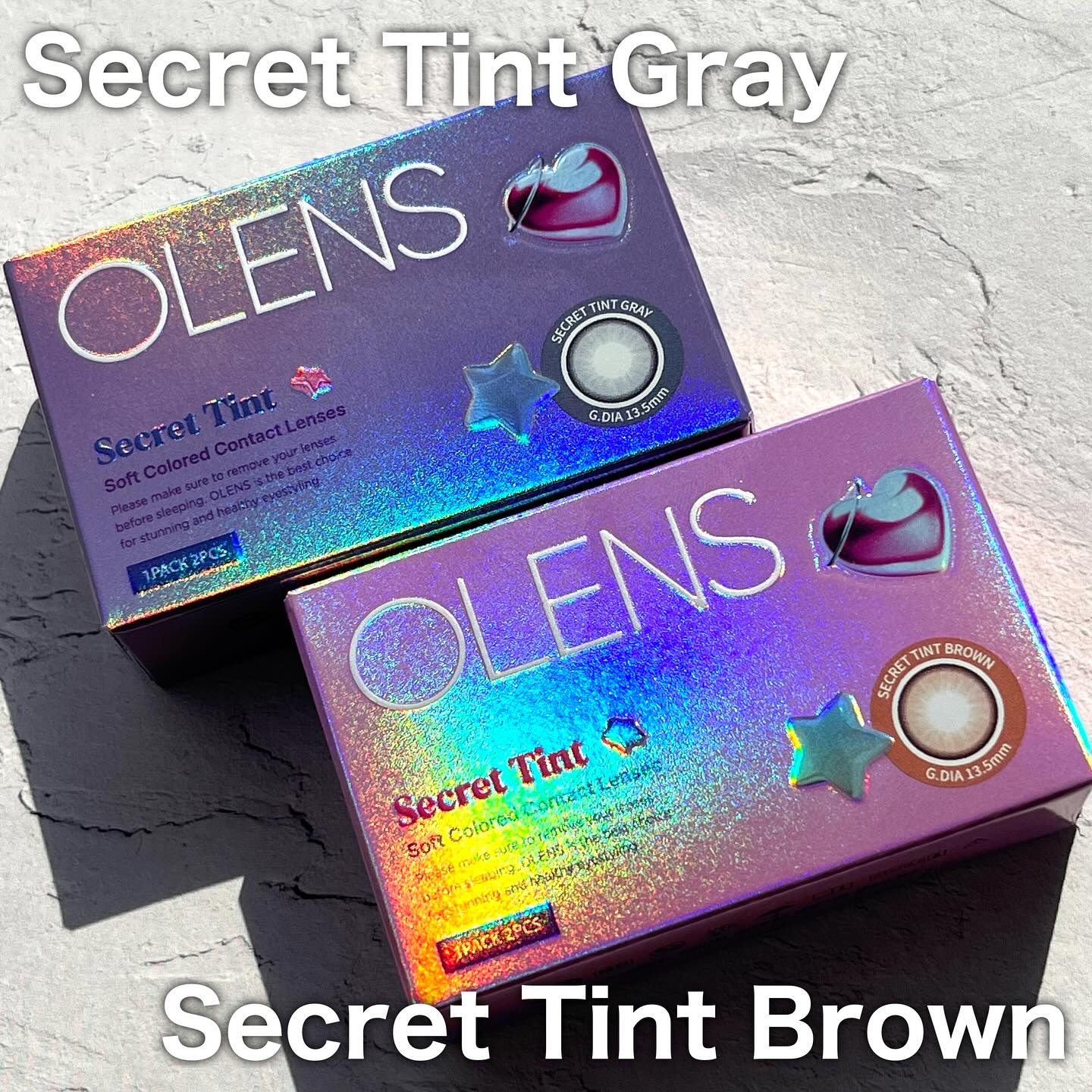 secret tint/OLENS/１ヶ月（１MONTH）カラコンを使ったクチコミ（2枚目）