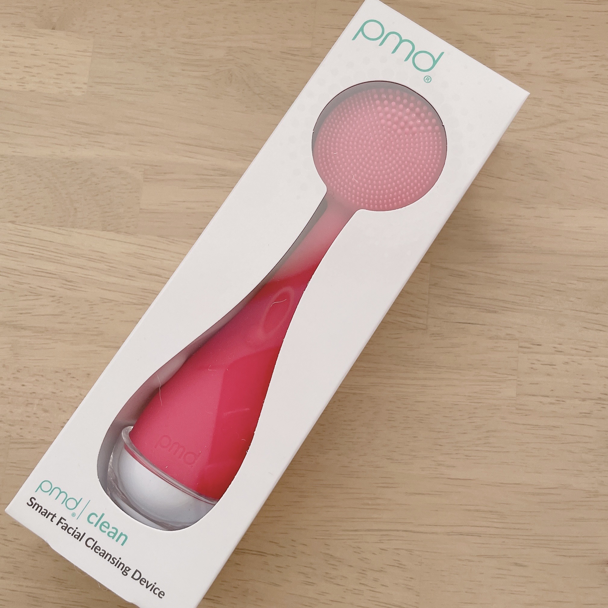 PMD Clean スマートフェイシャルクレンジングデバイス ピンク/ヤーマン/美顔器・マッサージを使ったクチコミ（2枚目）