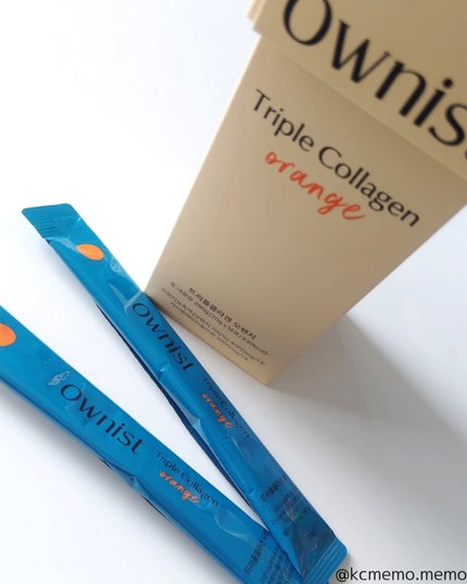 トリプルコラーゲン オレンジ/Ownist/美容サプリメントを使ったクチコミ(5枚目)