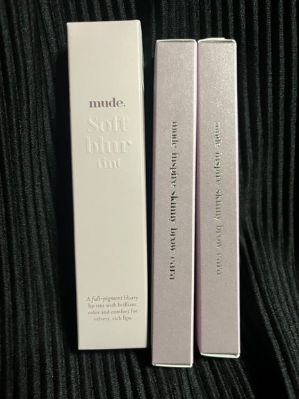 インスパイアスキニーブロウカラ/mude/眉マスカラを使ったクチコミ(1枚目)