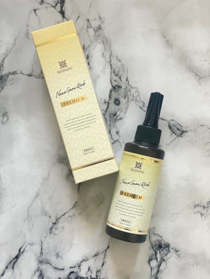 イクモアナノグロウリッチプレミアム/iqumore/頭皮ローションを使ったクチコミ(1枚目)