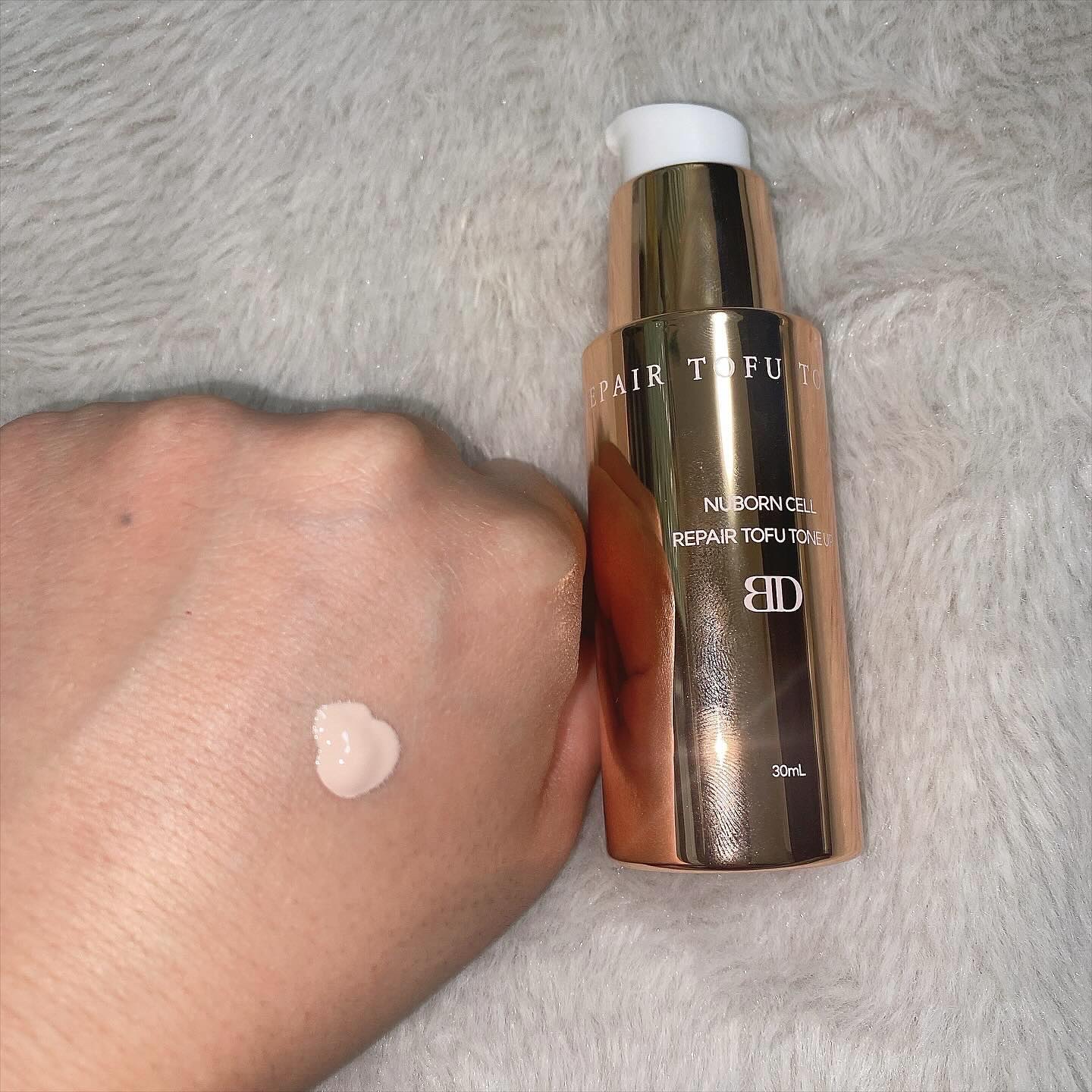 [ブランドゥブ]ヌボンセル リペア豆腐 トーンアップクリーム (SPF40・PA++)/BLANC DUBU/化粧下地を使ったクチコミ（2枚目）