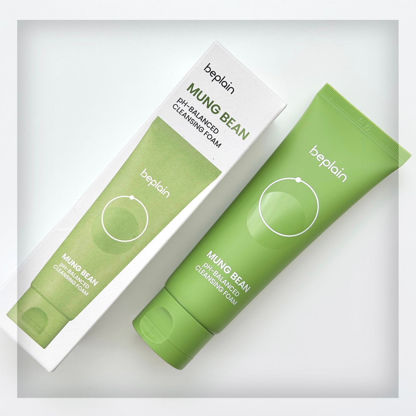 緑豆弱酸性洗顔フォーム/beplain/洗顔フォームを使ったクチコミ(1枚目)