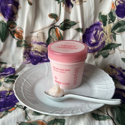 リペアターンジェラートヘアパック バウンシーベリー/リリーイブ/洗い流すヘアトリートメントを使ったクチコミ(1枚目)