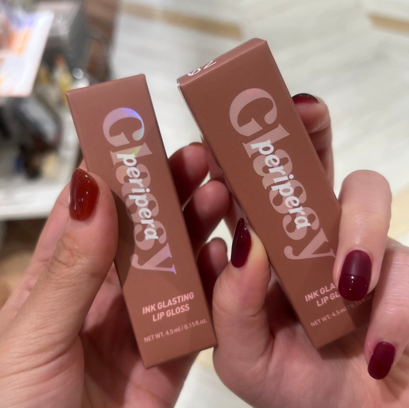 インク グラスティング リップ グロス/PERIPERA/リップグロスを使ったクチコミ(2枚目)