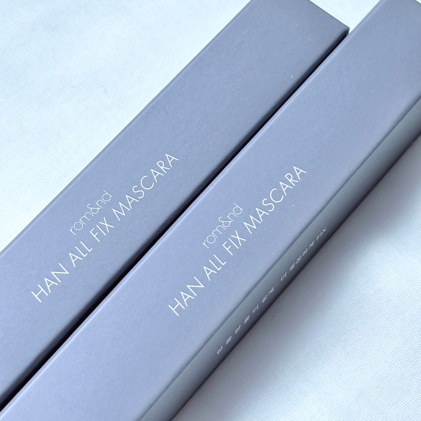 ハンオールフィックスマスカラ/rom&nd/マスカラを使ったクチコミ(2枚目)