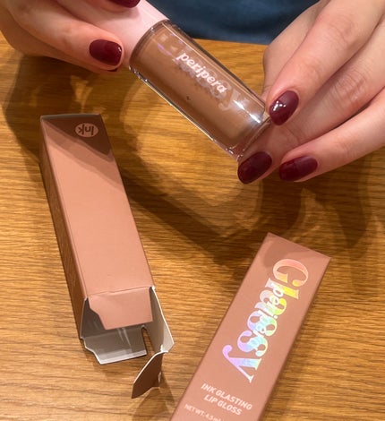 インク グラスティング リップ グロス/PERIPERA/リップグロスを使ったクチコミ(3枚目)