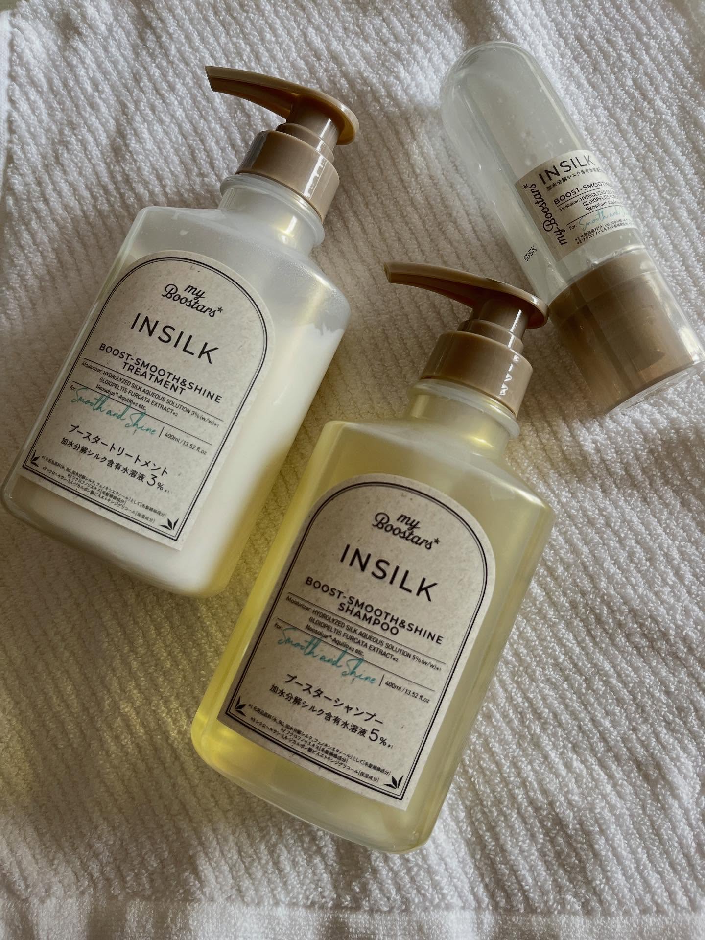 マイブースターズ インシルク ブースターシャンプー/トリートメント/マイブースターズ/市販シャンプーを使ったクチコミ（1枚目）