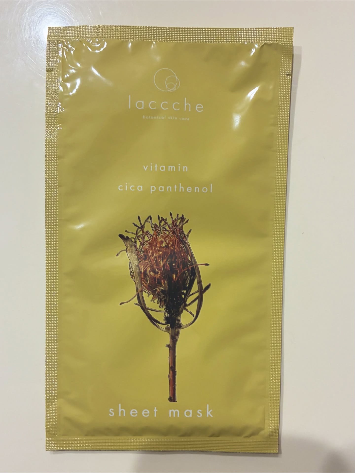 Lacccheシートマスク　 クリア（さっぱり)/laccche/シートマスク・パックを使ったクチコミ（1枚目）