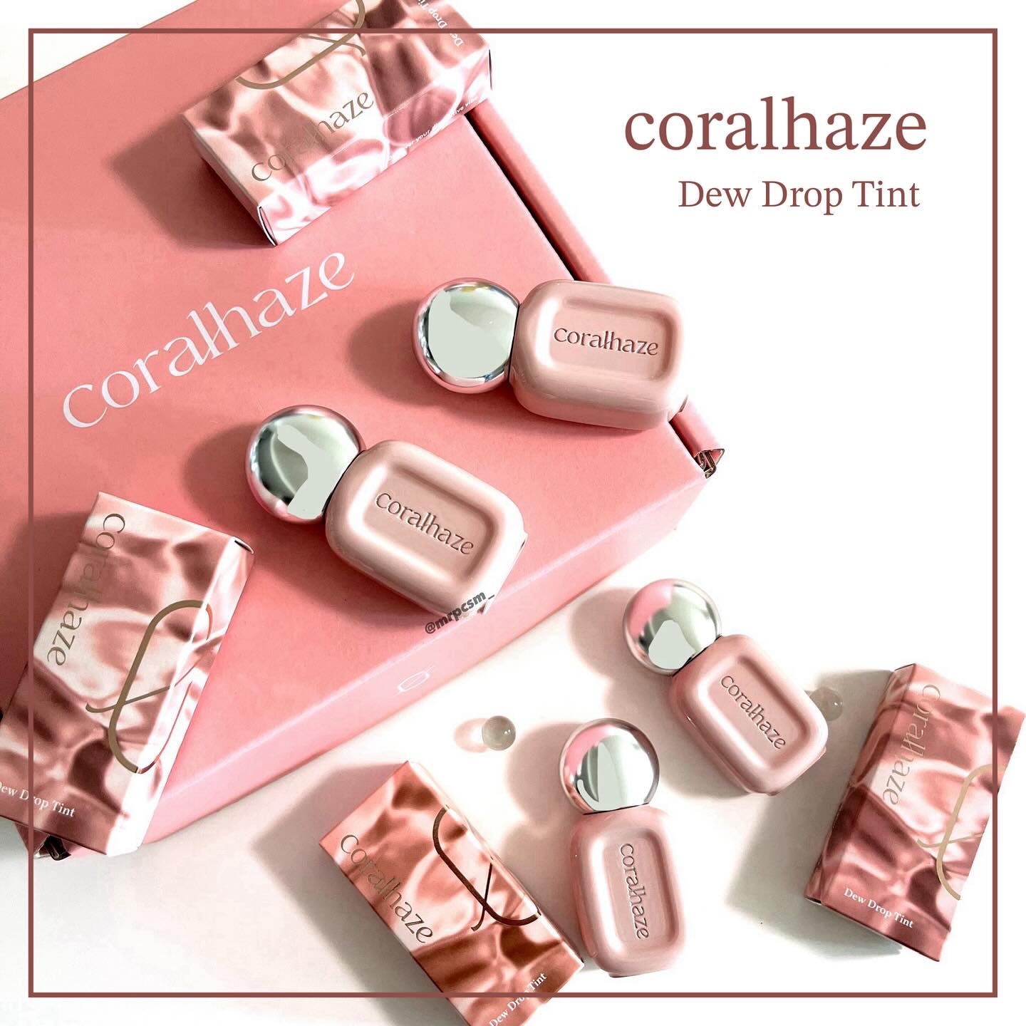 デュー ドロップ ティント/Coralhaze/リップティントを使ったクチコミ（1枚目）