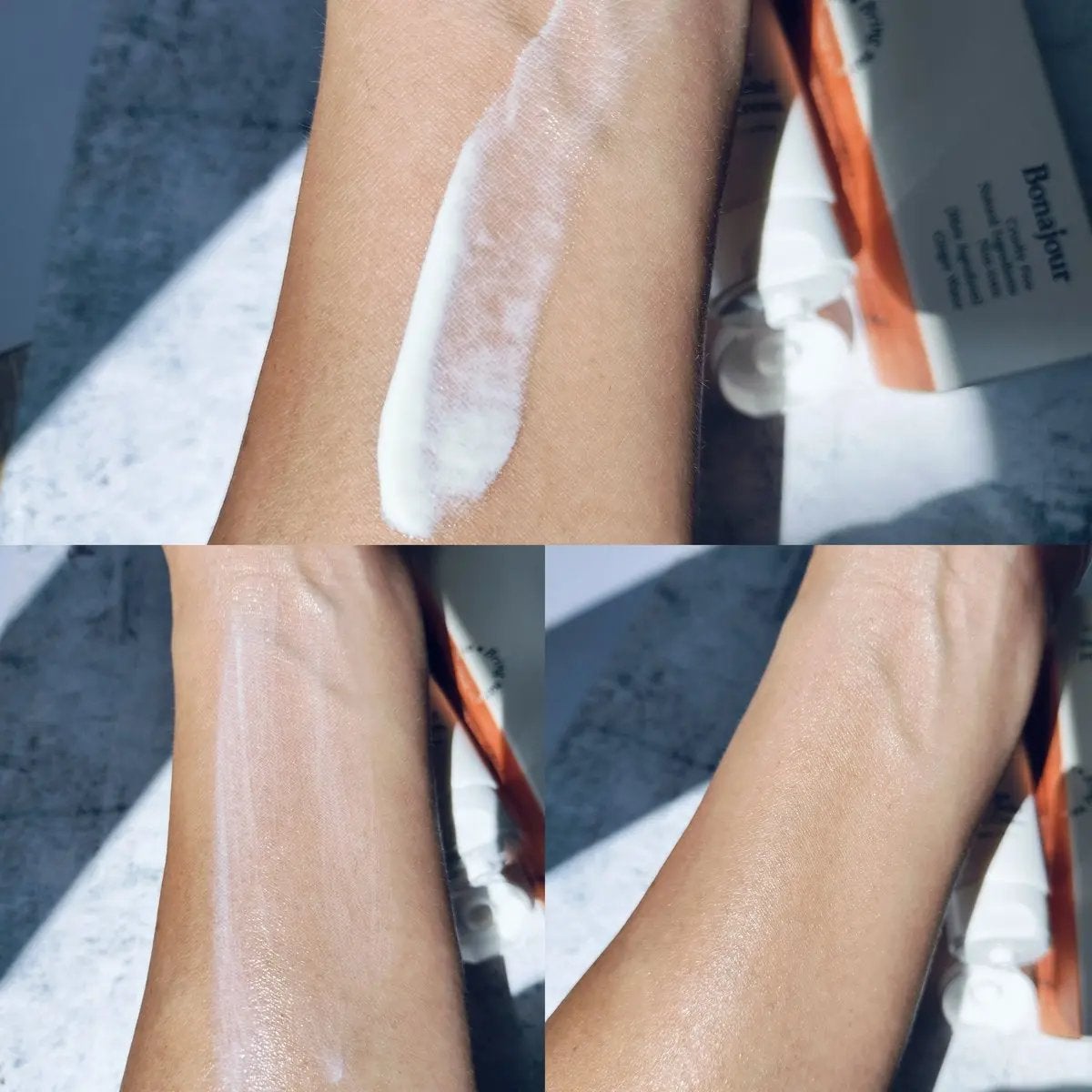 ジンジャーアクアリリーフサンクリーム/Bonajour/日焼け止めクリームを使ったクチコミ(3枚目)