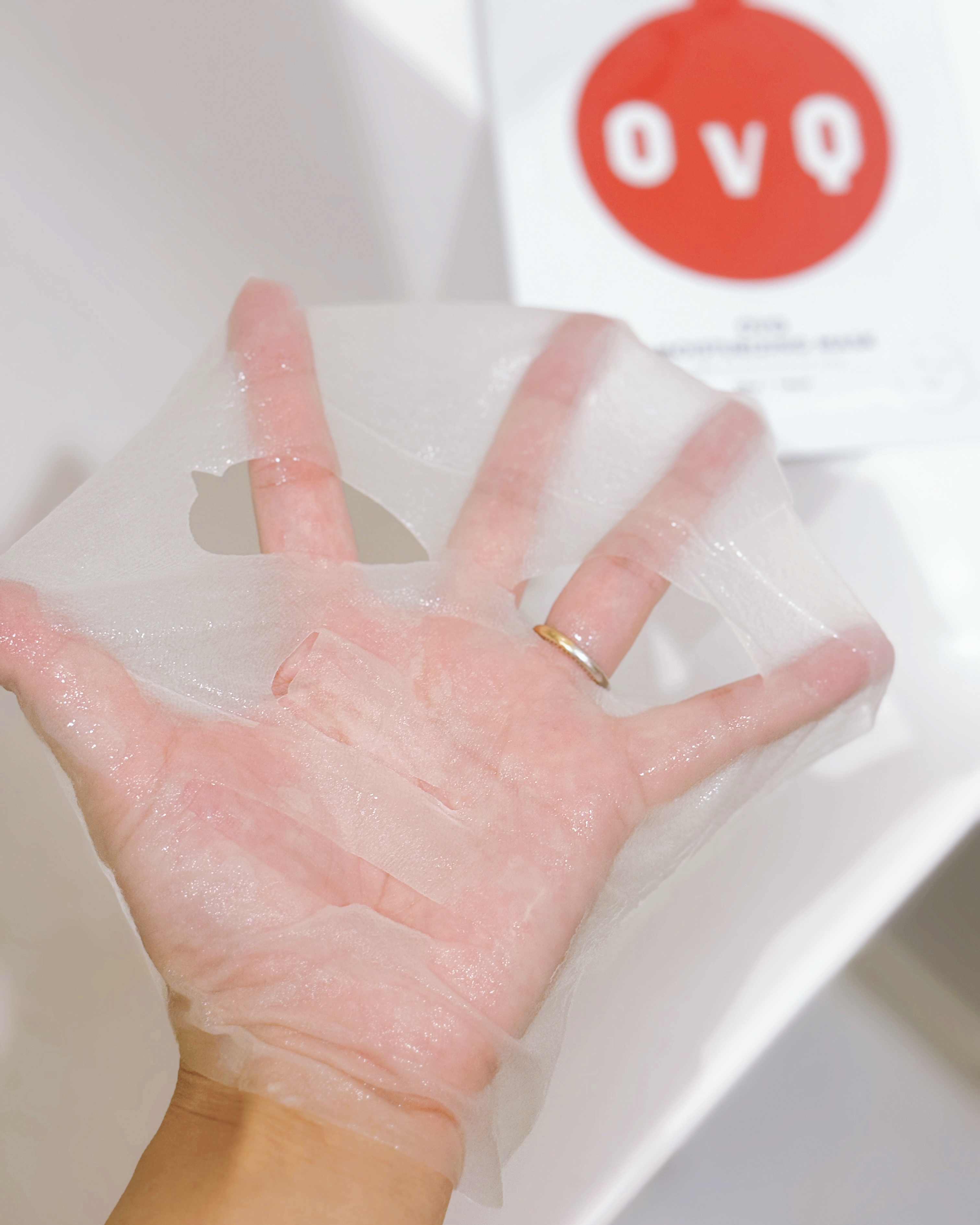 モイスチャライジング マスク/OVQ/シートマスク・パックを使ったクチコミ（3枚目）