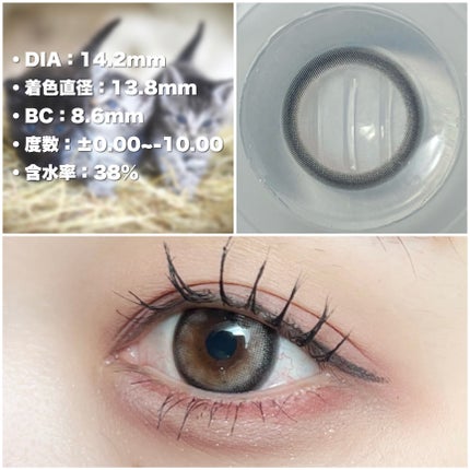 mimi charme 1day/mimi charme/ワンデー(1DAY)カラコンを使ったクチコミ(3枚目)