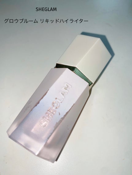グロウブルーム リキッドハイライター/SHEGLAM/リキッドハイライトを使ったクチコミ(1枚目)