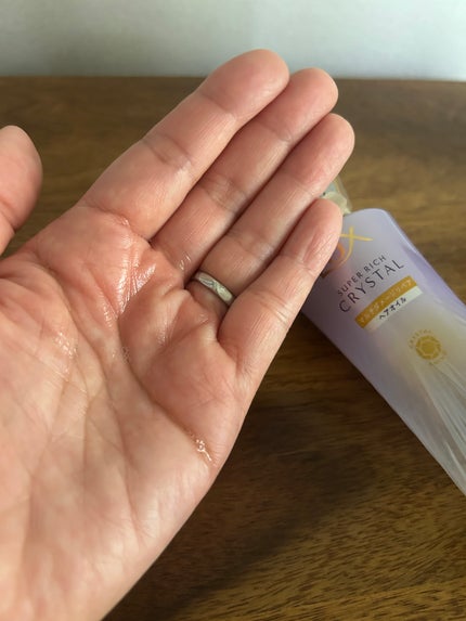 スーパーリッチクリスタル マルチダメージリペア シャンプー/トリートメント/LUX/市販シャンプーを使ったクチコミ(4枚目)