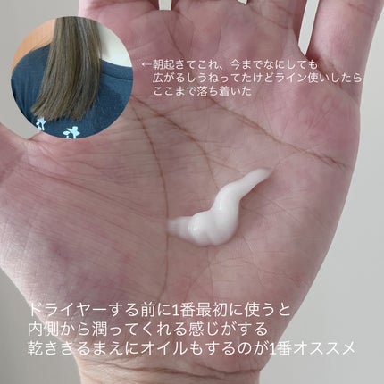 フリズカーミングコントロールヘアミルク/UNOVE/ヘアミルクを使ったクチコミ(2枚目)