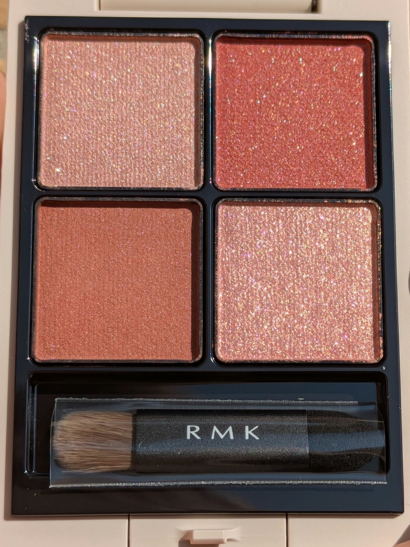 RMK シンクロマティック アイシャドウパレット/RMK/アイシャドウパレットを使ったクチコミ(1枚目)