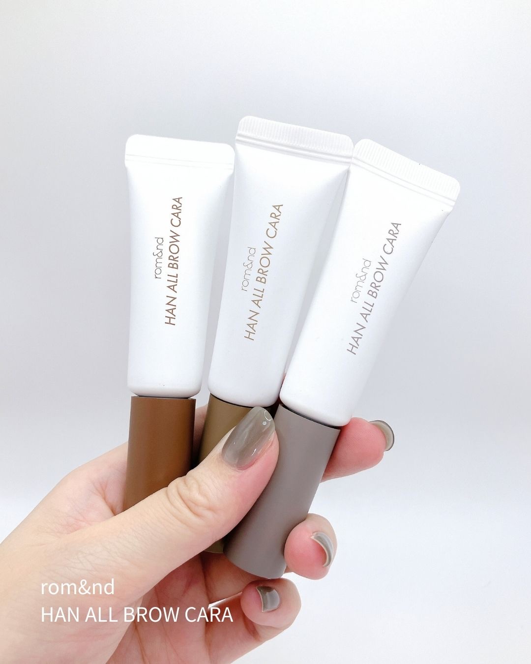 ハンオールブロウカラ/rom&nd/眉マスカラを使ったクチコミ（2枚目）