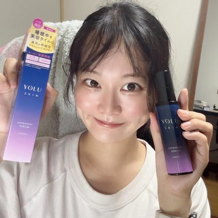 ヨル スキン オーバーナイトセラム モイスト/YOLU/美容液を使ったクチコミ(6枚目)