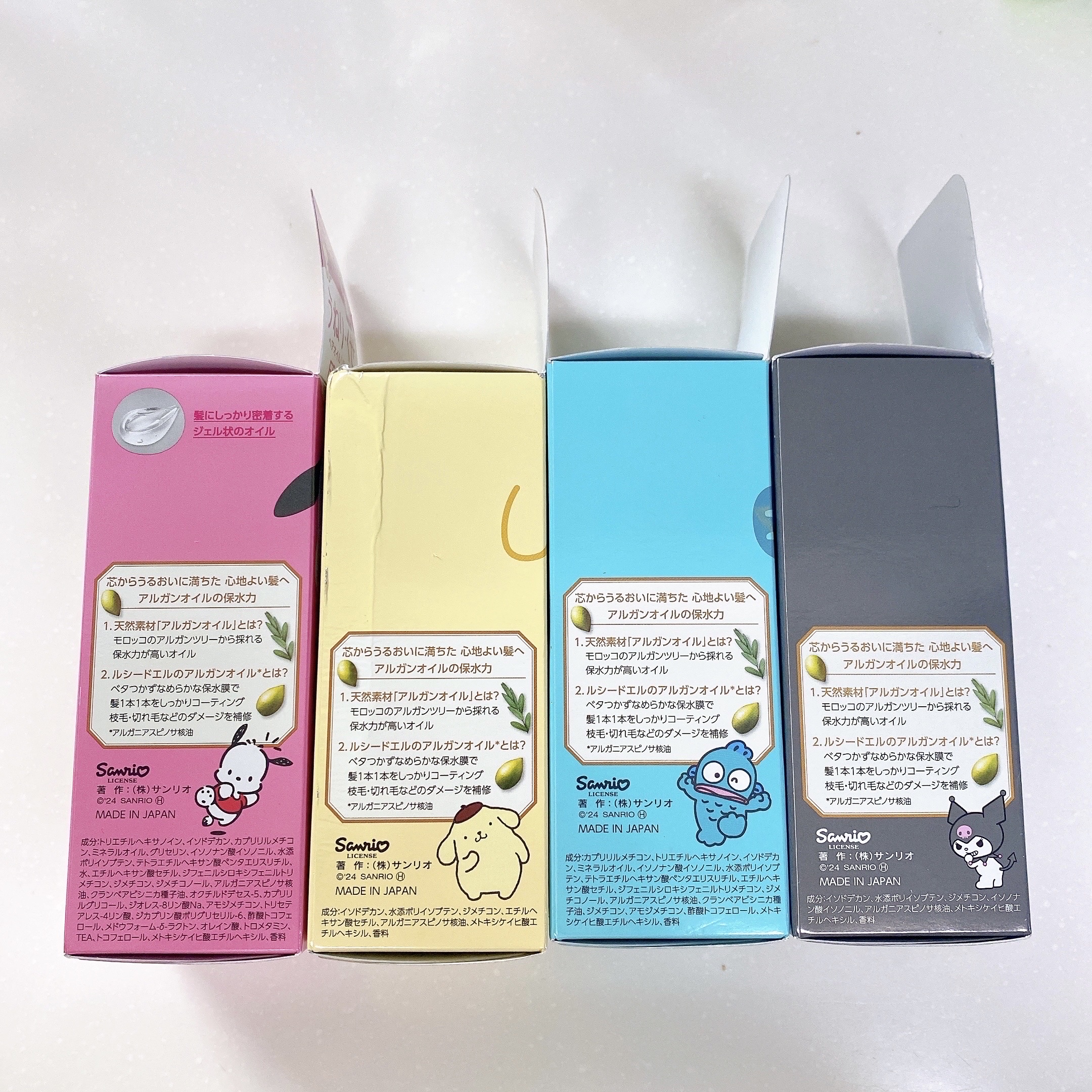 オイルトリートメント #EXヘアオイル シアーグロス サンリオスペシャルデザイン（60ml）/ルシードエル/ヘアオイルを使ったクチコミ（2枚目）