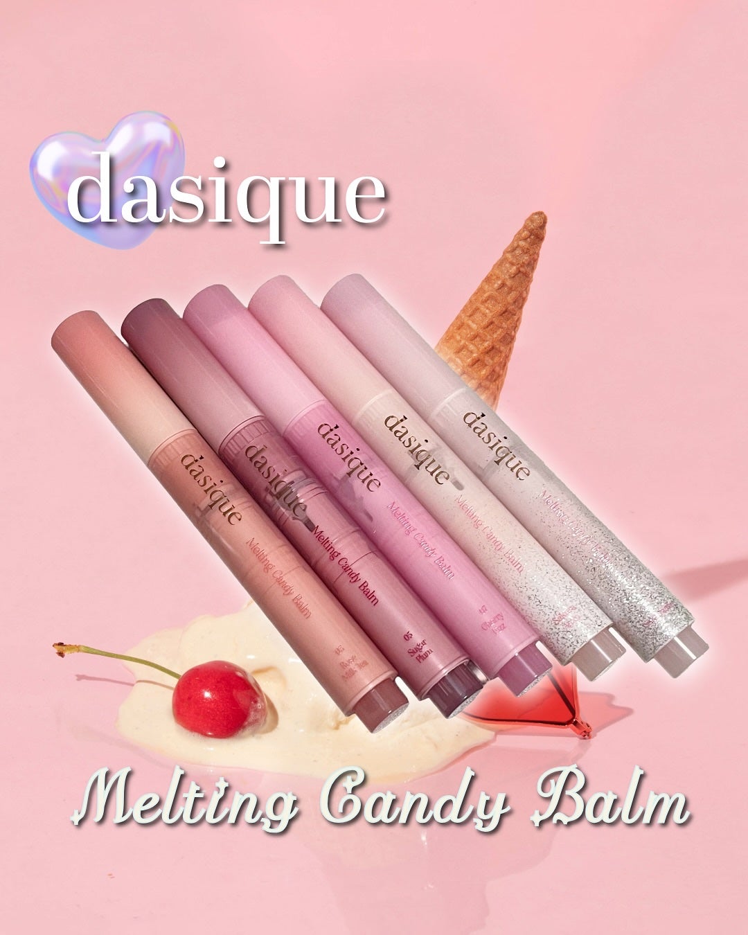 メルティングキャンディーバーム/dasique/口紅を使ったクチコミ(1枚目)