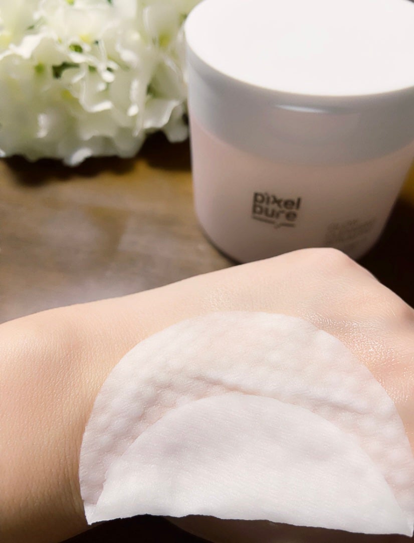 グロークレンジングセラムパッド/pixelpure/クレンジングシートを使ったクチコミ(6枚目)