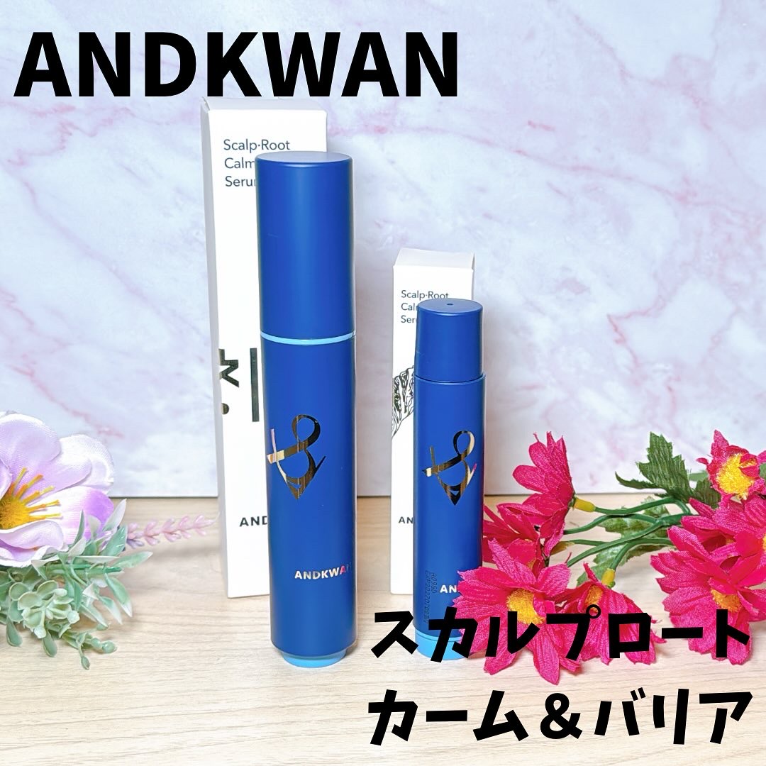 Scalp Root Calm & Barrier（コンブ一体型＋リフィル セット）/ANDKWAN/スカルプブラシを使ったクチコミ（1枚目）