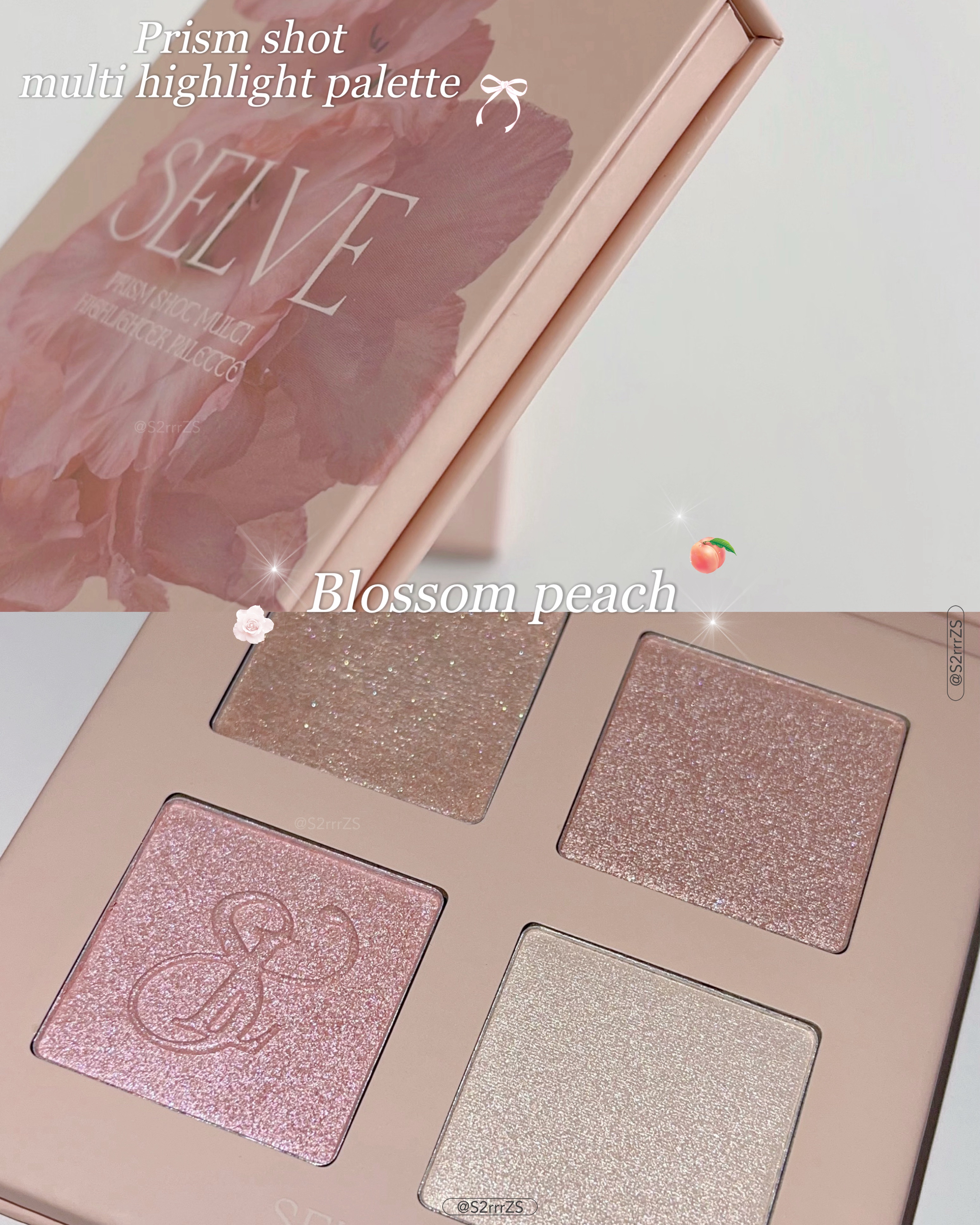 プリズムショットマルチハイライトパレット/SELVE/パウダーハイライトを使ったクチコミ（2枚目）
