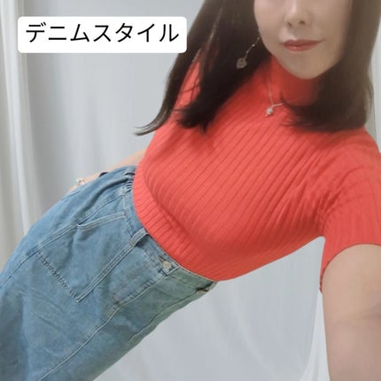 真紅 on LIPS 「B-talk様のリブニットをお試しさせて頂きました。こちらはハ..」(4枚目)