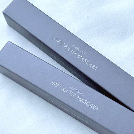 ハンオールフィックスマスカラ/rom&nd/マスカラを使ったクチコミ(5枚目)