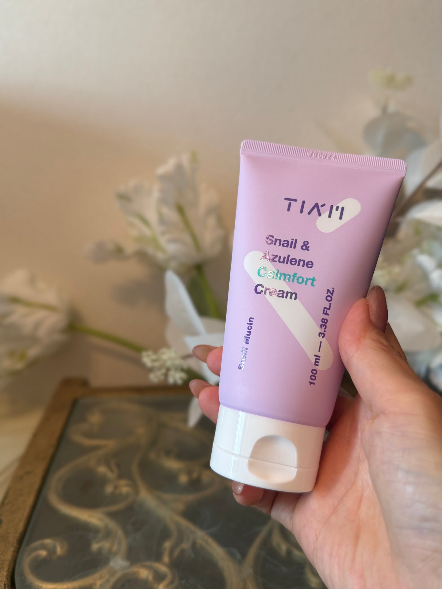 Snail&Azlene カームフォートクリーム/TIAM/フェイスクリームを使ったクチコミ(2枚目)