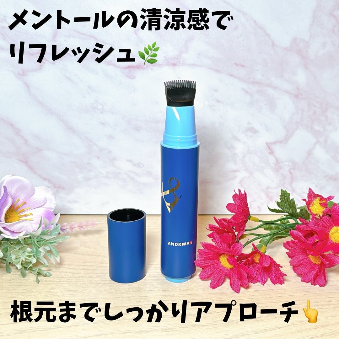 Scalp Root Calm & Barrier(コンブ一体型+リフィル セット)/ANDKWAN/スカルプブラシを使ったクチコミ(2枚目)