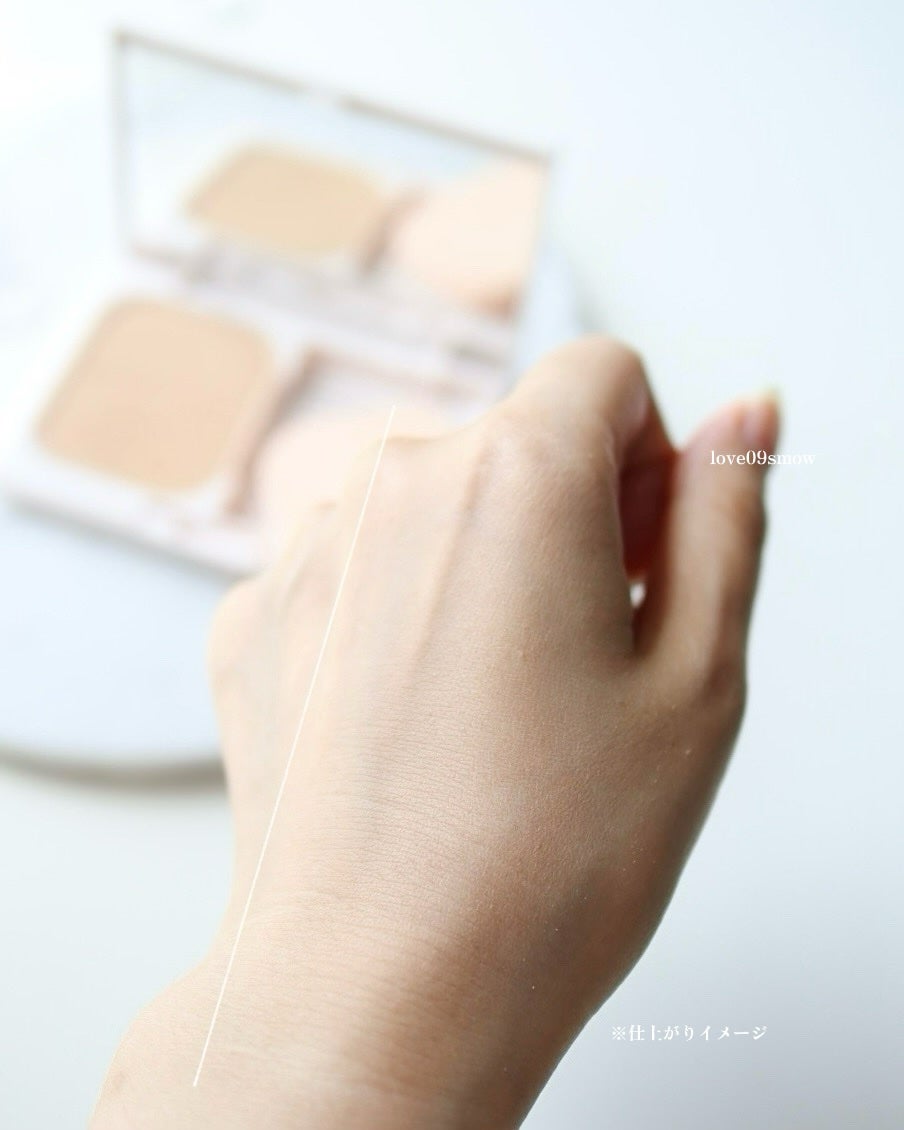 メルティセラム グロウパウダー/ESPRIQUE/パウダーファンデーションを使ったクチコミ(5枚目)