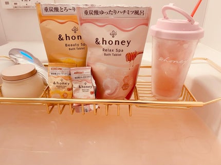 ビューティー スパ バスタブレット/&honey/入浴剤を使ったクチコミ(1枚目)