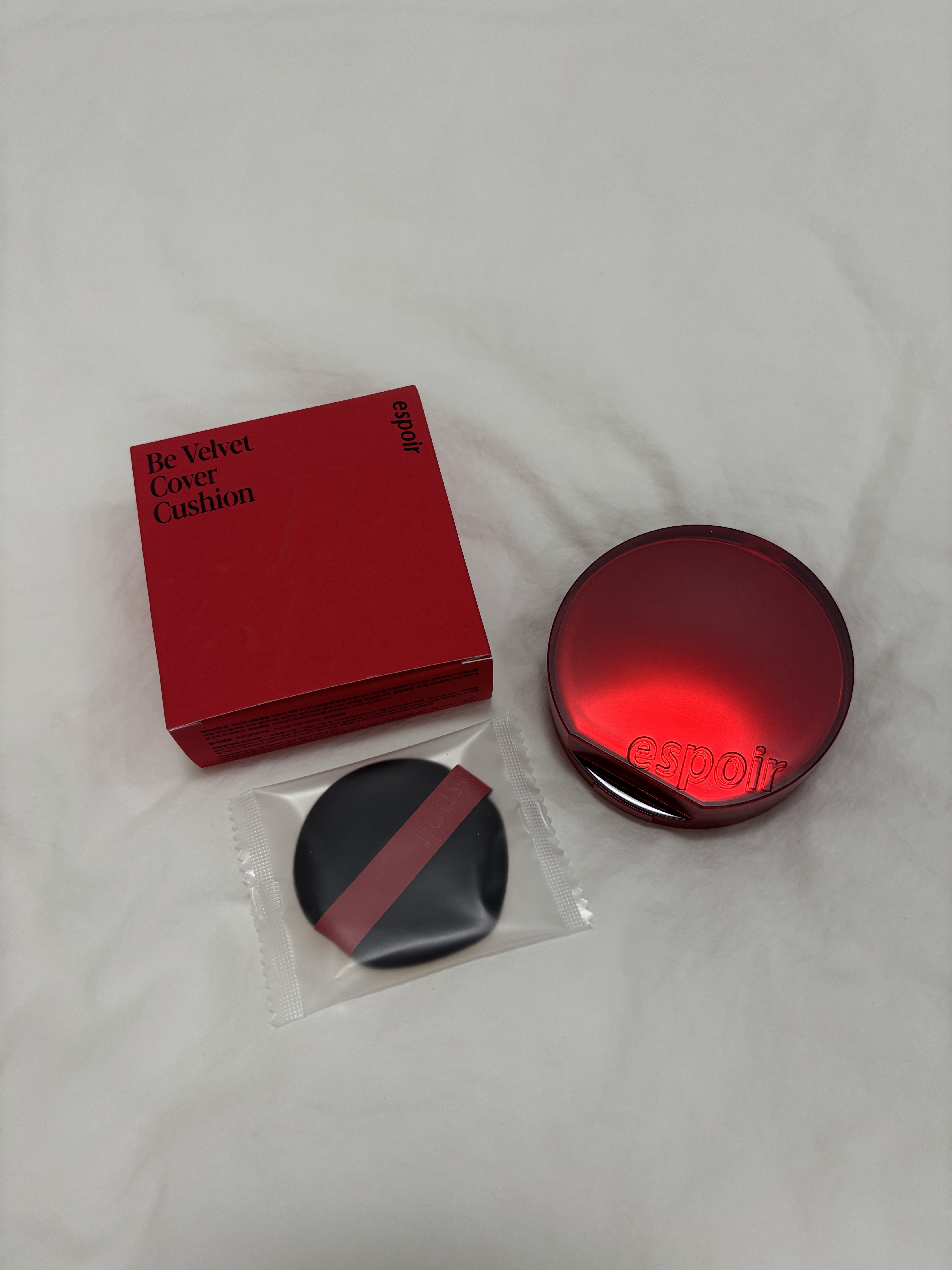 ビーベルベットカバークッション/espoir/クッションファンデーションを使ったクチコミ（2枚目）