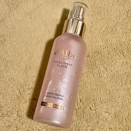 ダルバ ホワイトトリュフバイタルスプレーセラム/ダルバ/ミスト状化粧水を使ったクチコミ(1枚目)