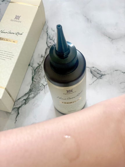 イクモアナノグロウリッチプレミアム/iqumore/頭皮ローションを使ったクチコミ(3枚目)