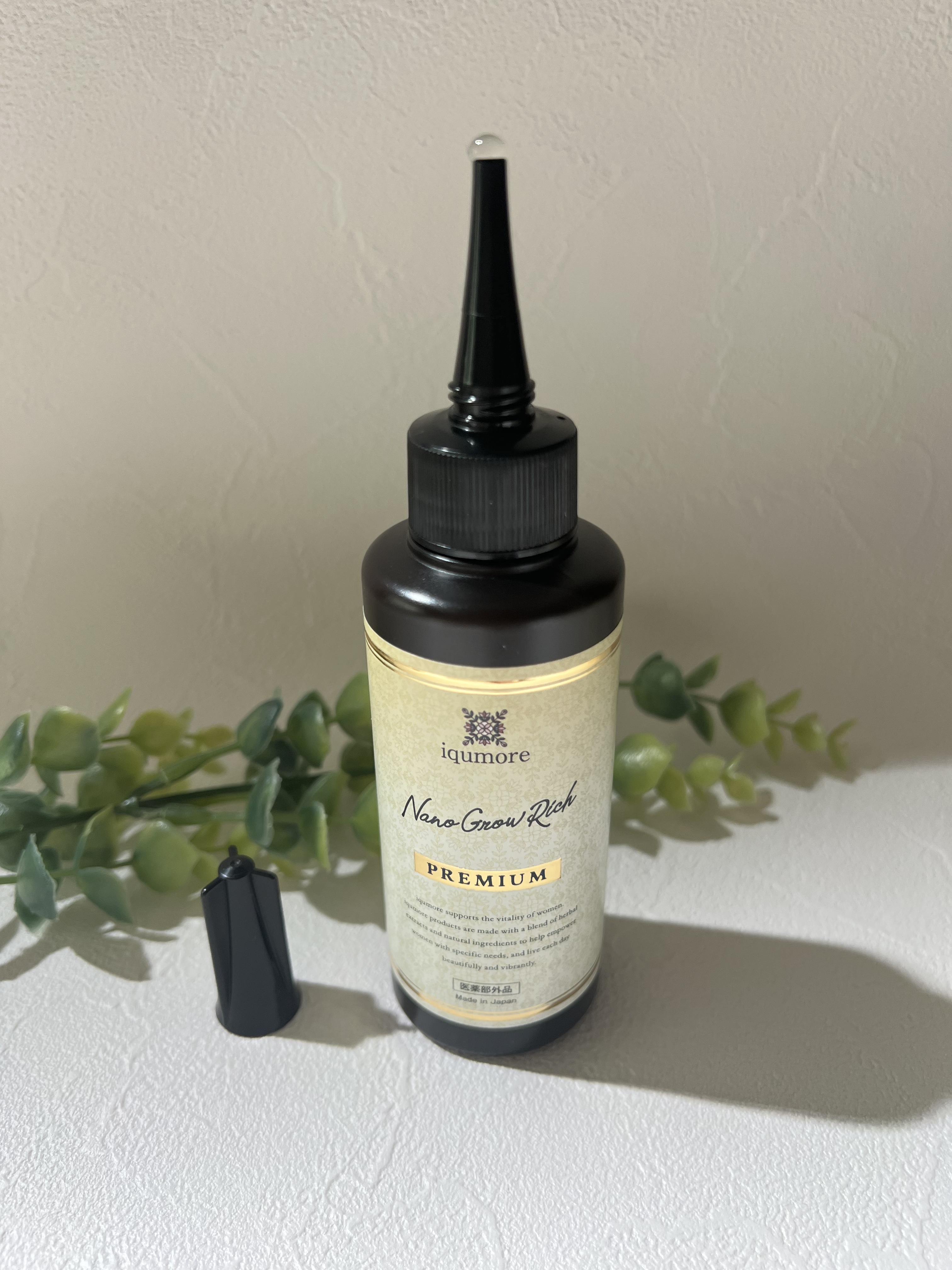 イクモアナノグロウリッチプレミアム/iqumore/頭皮ローションを使ったクチコミ（2枚目）