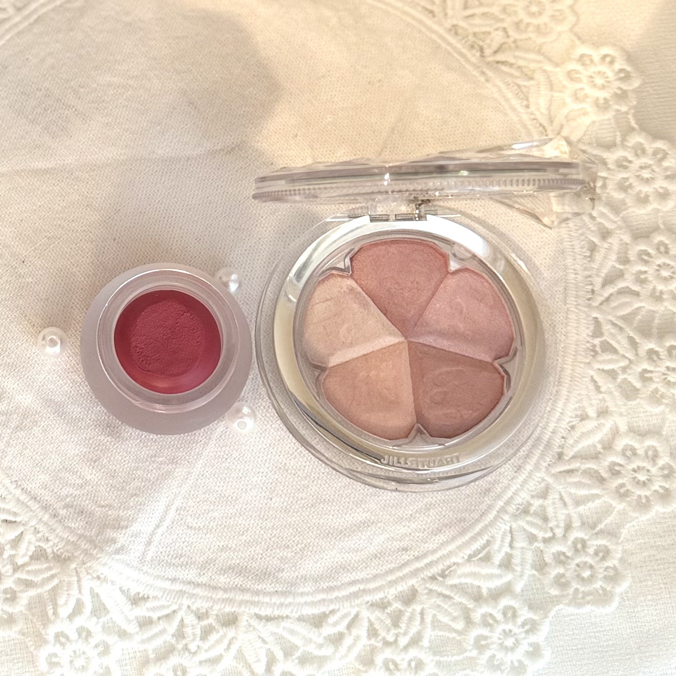 ジルスチュアート ブルーム ミックスブラッシュ コンパクト 27 whistling azalea/JILL STUART/パウダーチークを使ったクチコミ（2枚目）