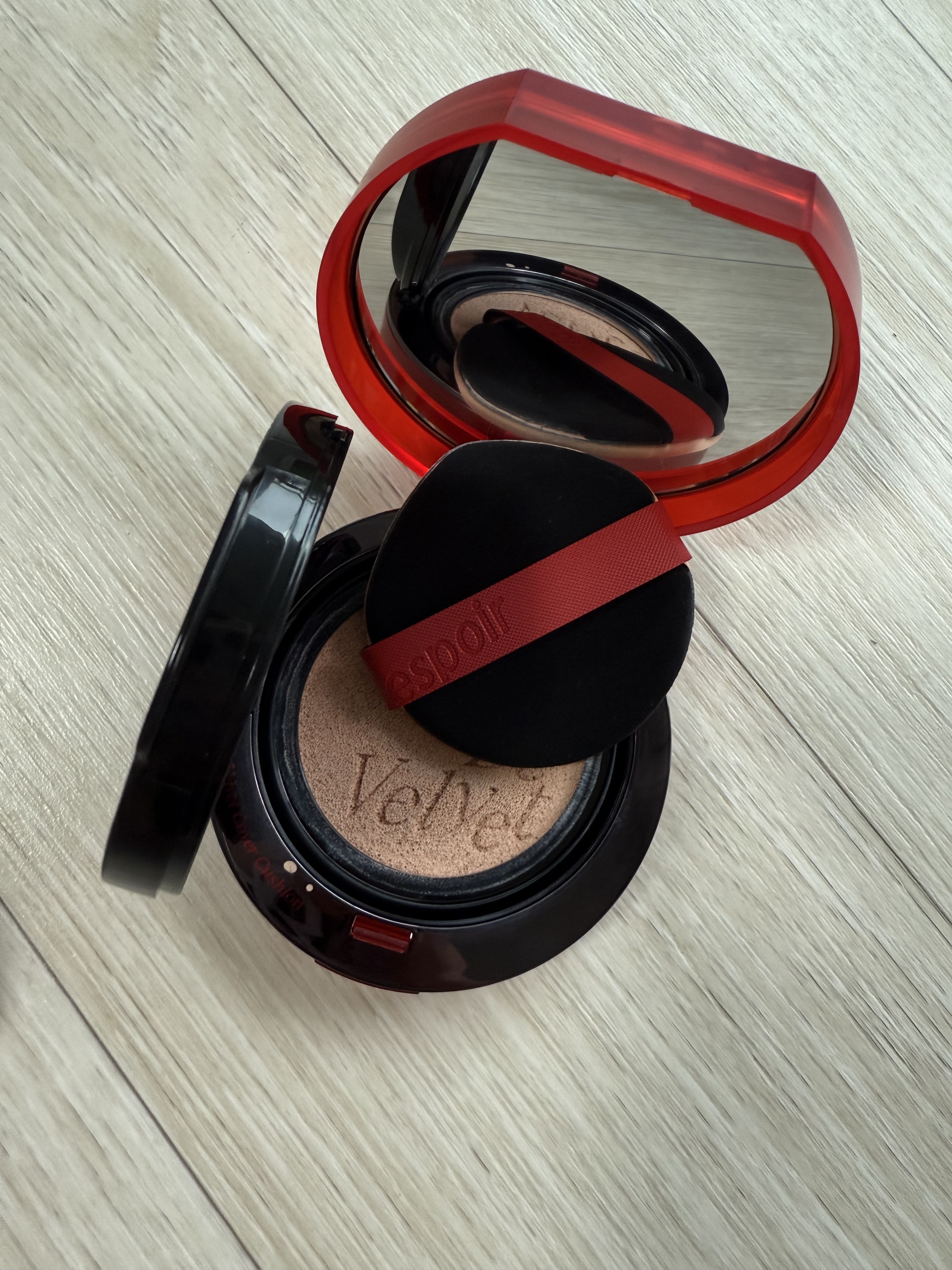 ビーベルベットカバークッション/espoir/クッションファンデーションを使ったクチコミ（1枚目）