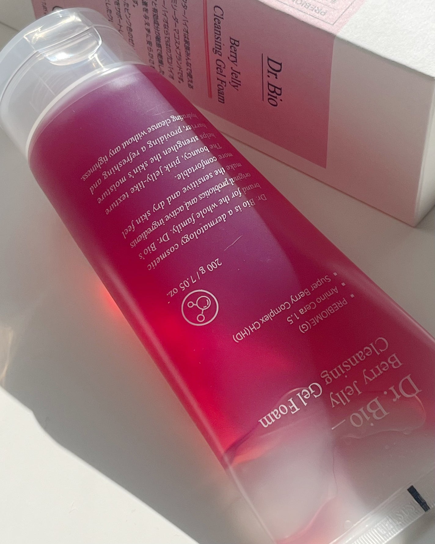 ベリーゼリークレンジングジェルフォーム/Dr.Bio/クレンジングジェルを使ったクチコミ(1枚目)