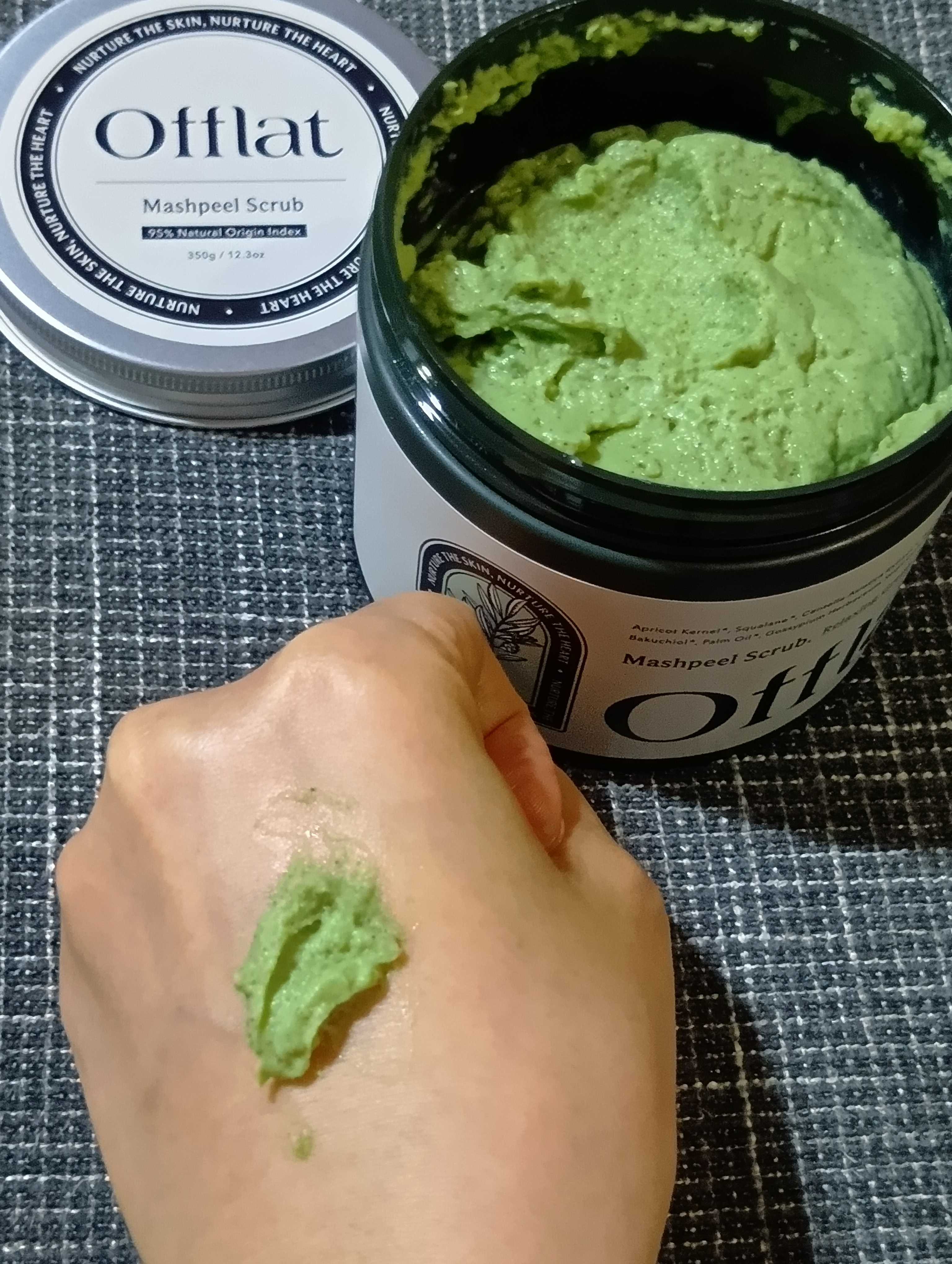 オフラットマシュピールスクラブ/Offlat/ピーリングを使ったクチコミ（3枚目）