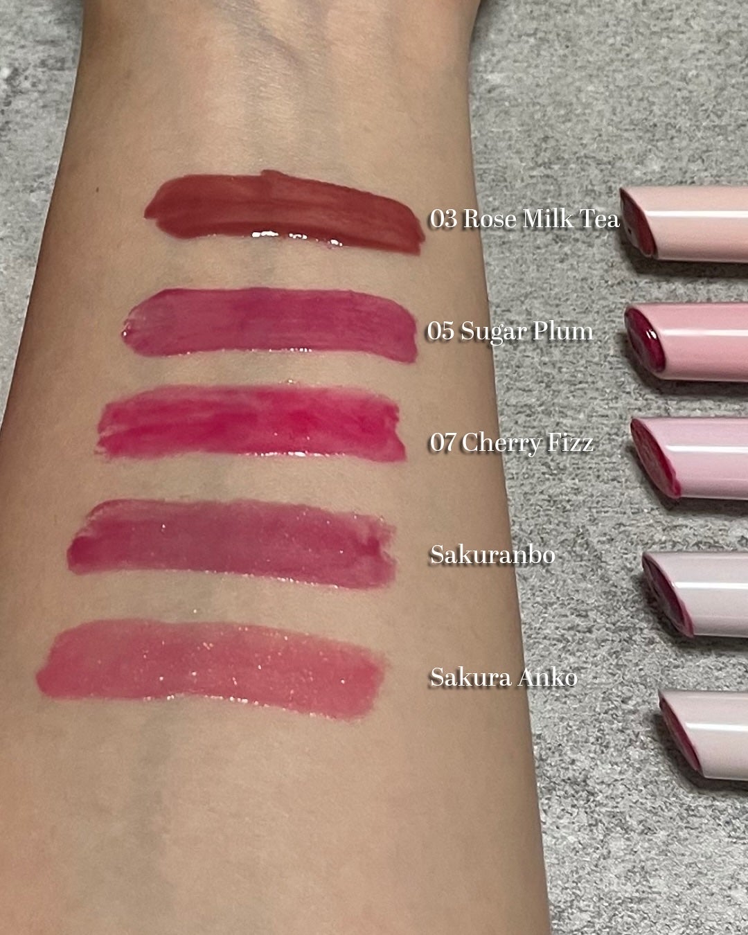 メルティングキャンディーバーム/dasique/口紅を使ったクチコミ(3枚目)