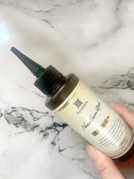 イクモアナノグロウリッチプレミアム/iqumore/頭皮ローションを使ったクチコミ(2枚目)