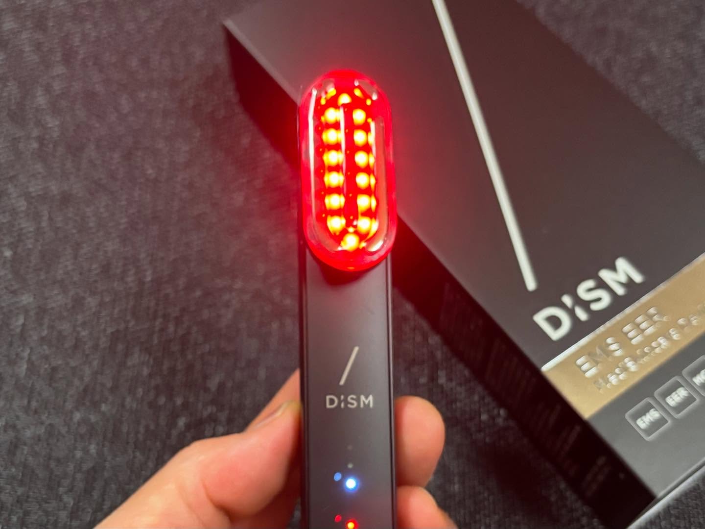 ディズム EMS EER メディスキンケアデバイス/DISM/美顔器・マッサージを使ったクチコミ（2枚目）