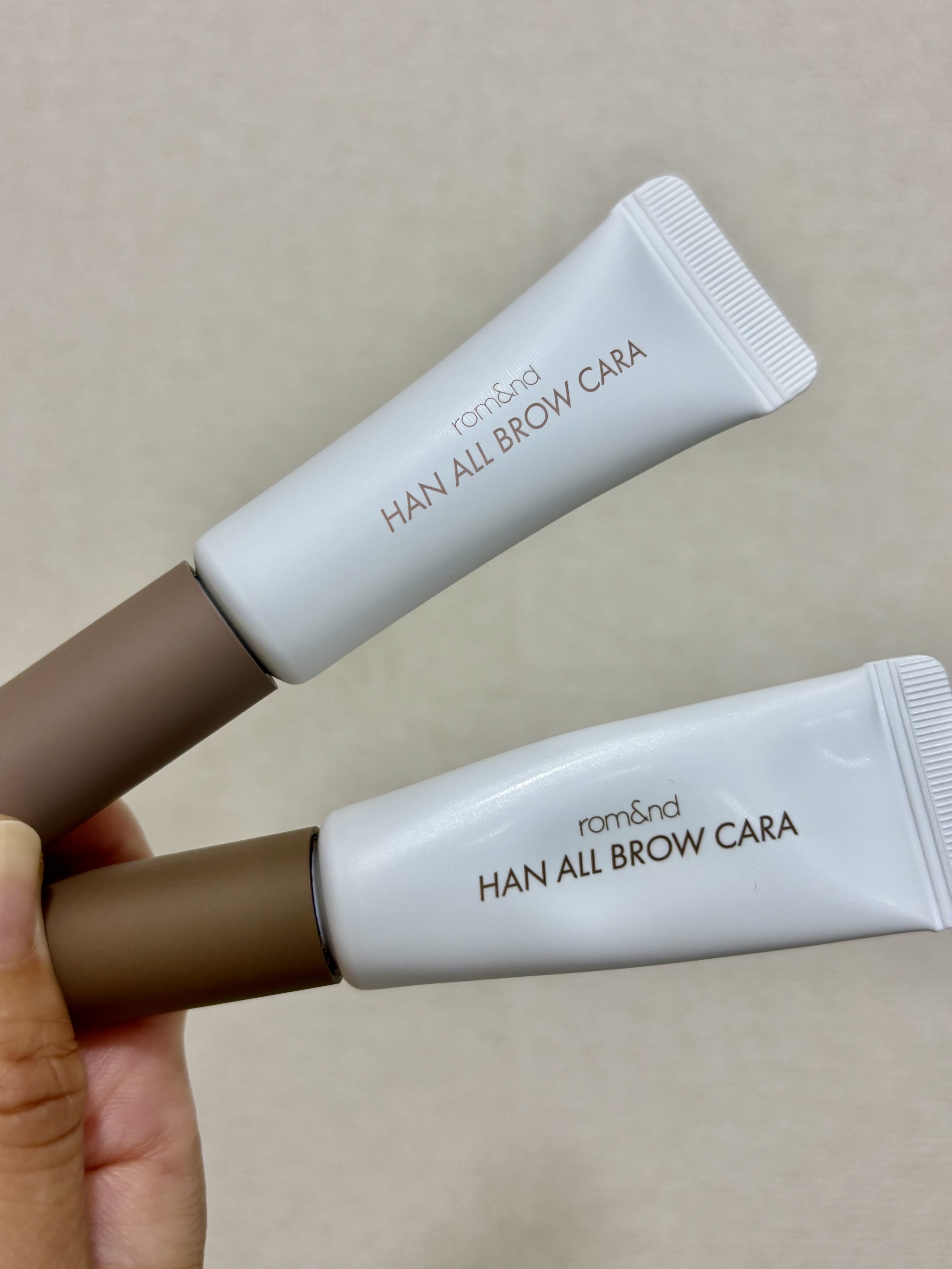 ハンオールブロウカラ/rom&nd/眉マスカラを使ったクチコミ（1枚目）