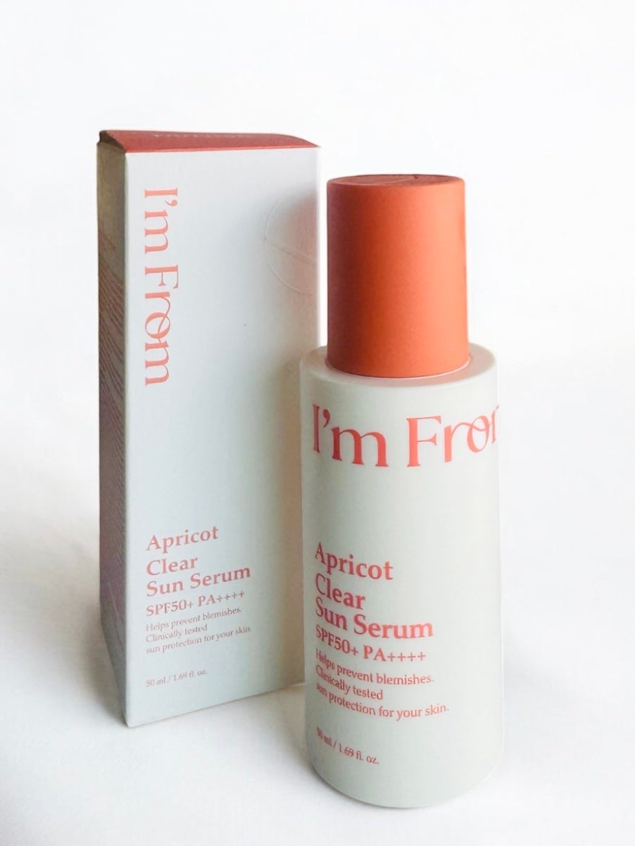 アプリコットクリアサンセラム/I'm from/日焼け止めローションを使ったクチコミ(1枚目)